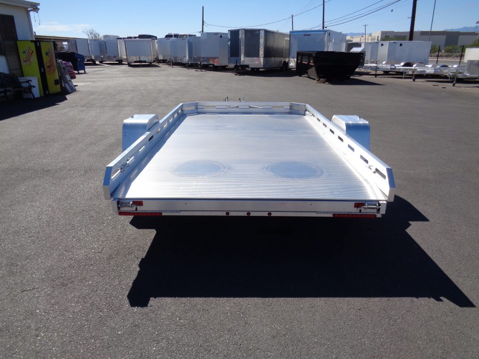 New 2027 Aluma * 7814H-SLR * 12Ft Single Axle Utility Trailer w/ Slide in Ramp