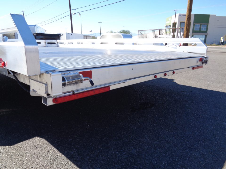 New 2027 Aluma * 7814H-SLR * 12Ft Single Axle Utility Trailer w/ Slide in Ramp