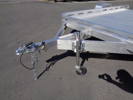 New 2027 Aluma * 7814H-SLR * 12Ft Single Axle Utility Trailer w/ Slide in Ramp