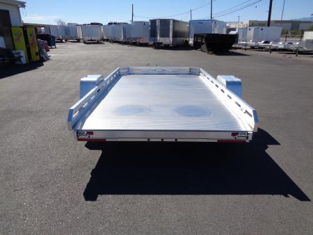 New 2027 Aluma * 7814H-SLR * 12Ft Single Axle Utility Trailer w/ Slide in Ramp