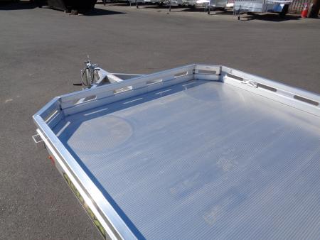 New 2027 Aluma * 7814H-SLR * 12Ft Single Axle Utility Trailer w/ Slide in Ramp