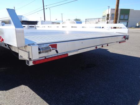 New 2027 Aluma * 7814H-SLR * 12Ft Single Axle Utility Trailer w/ Slide in Ramp