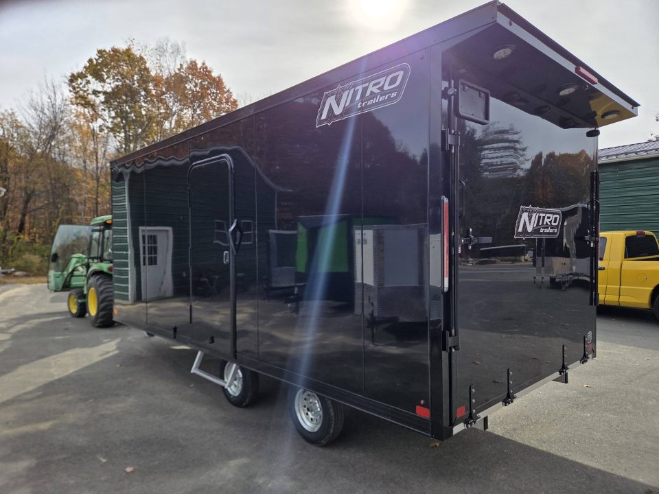New 2027 Nitro 101x18 snowmobile trailer with upgrades Snowmobile Trailer