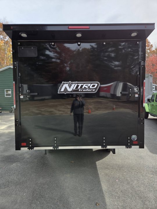 New 2027 Nitro 101x18 snowmobile trailer with upgrades Snowmobile Trailer
