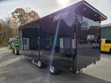 New 2027 Nitro 101x18 snowmobile trailer with upgrades Snowmobile Trailer