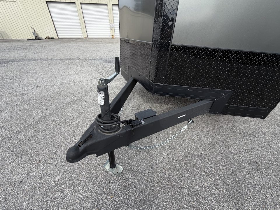 Used 2025 7X12 Covered Wagon Cargo Trailer