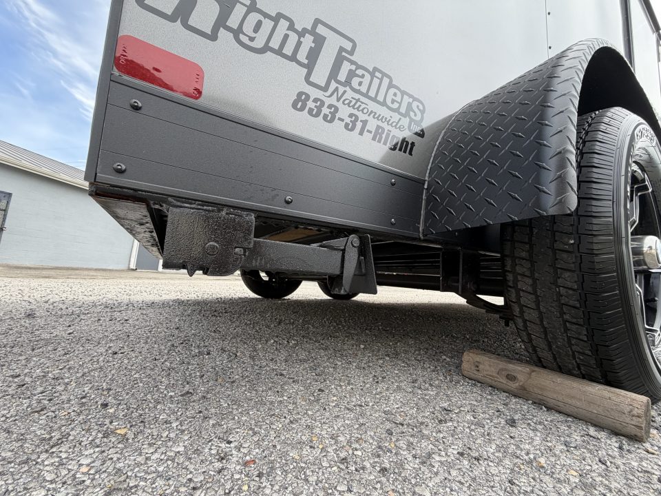Used 2025 7X12 Covered Wagon Cargo Trailer