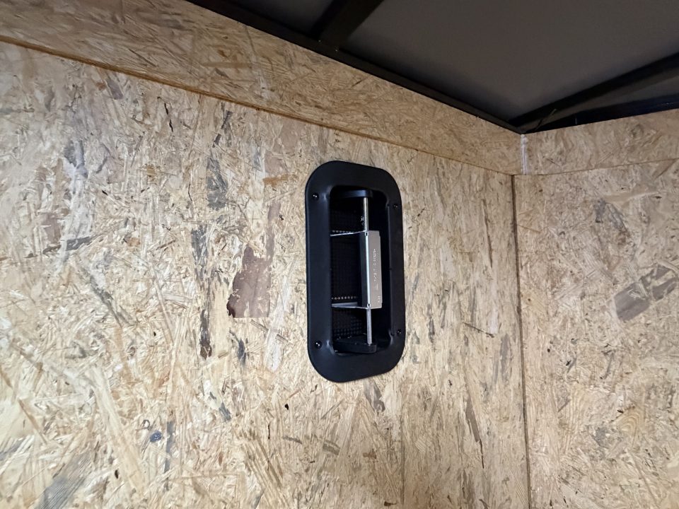 Used 2025 7X12 Covered Wagon Cargo Trailer