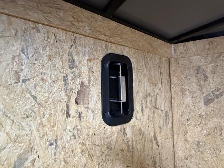 Used 2025 7X12 Covered Wagon Cargo Trailer