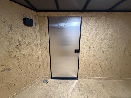 Used 2025 7X12 Covered Wagon Cargo Trailer