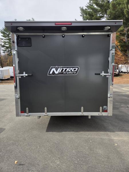 New 2027 Nitro 101X16 SNOWMOBILE TRAILER DRIVE IN DRIVE OUT Snowmobile Trailer