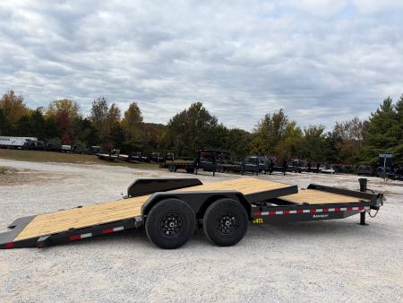 New 2027 Big Tex 80X22 TANDEM 14K GRAVITY TILT W/ 6' STATIONARY