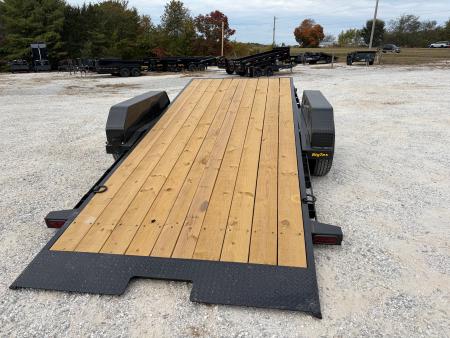 New 2027 Big Tex 80X22 TANDEM 14K GRAVITY TILT W/ 6' STATIONARY