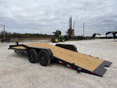 New 2027 Big Tex 80X22 TANDEM 14K GRAVITY TILT W/ 6' STATIONARY