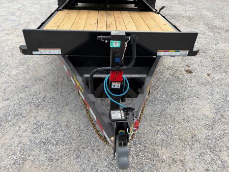 New 2027 Big Tex 80X22 TANDEM 14K GRAVITY TILT W/ 6' STATIONARY