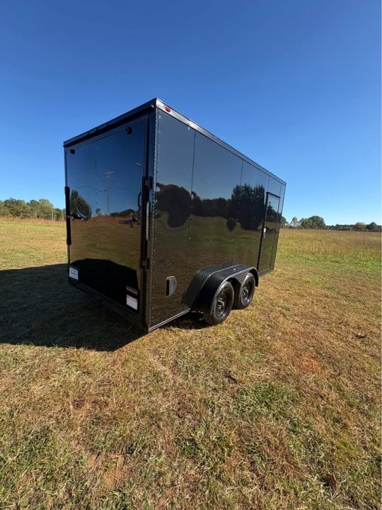 Used 2027 Southern Trailers 7x14 Tandem Axle w/Ramp Cargo / Enclosed Trailer