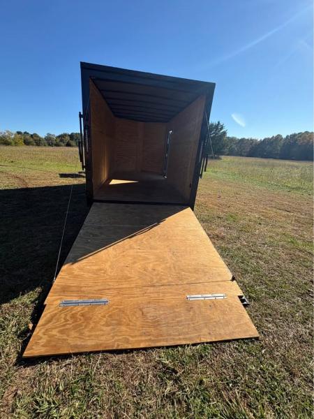 Used 2027 Southern Trailers 7x14 Tandem Axle w/Ramp Cargo / Enclosed Trailer
