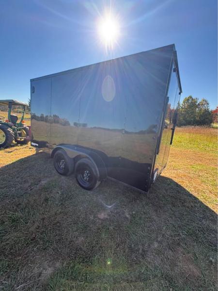 Used 2027 Southern Trailers 7x14 Tandem Axle w/Ramp Cargo / Enclosed Trailer