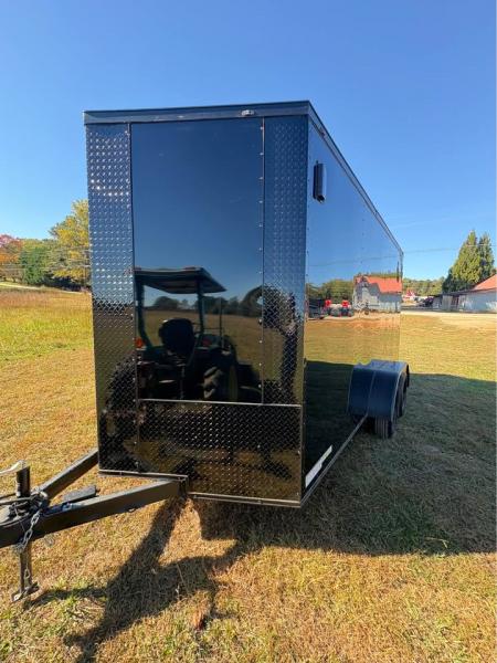 Used 2027 Southern Trailers 7x14 Tandem Axle w/Ramp Cargo / Enclosed Trailer