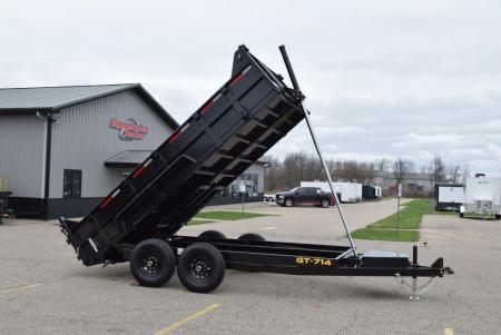 New 2027 Griffin Trailers 7x14 14K Telescoping Cylinder Dump Trailer