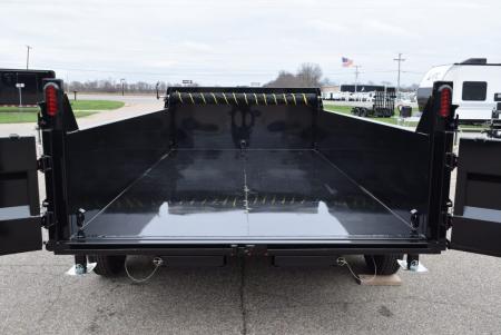 New 2027 Griffin Trailers 7x14 14K Telescoping Cylinder Dump Trailer