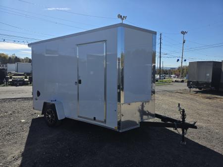 New 2027 Look Trailers ST DLX 7X12 - RAMP Cargo / Enclosed Trailer