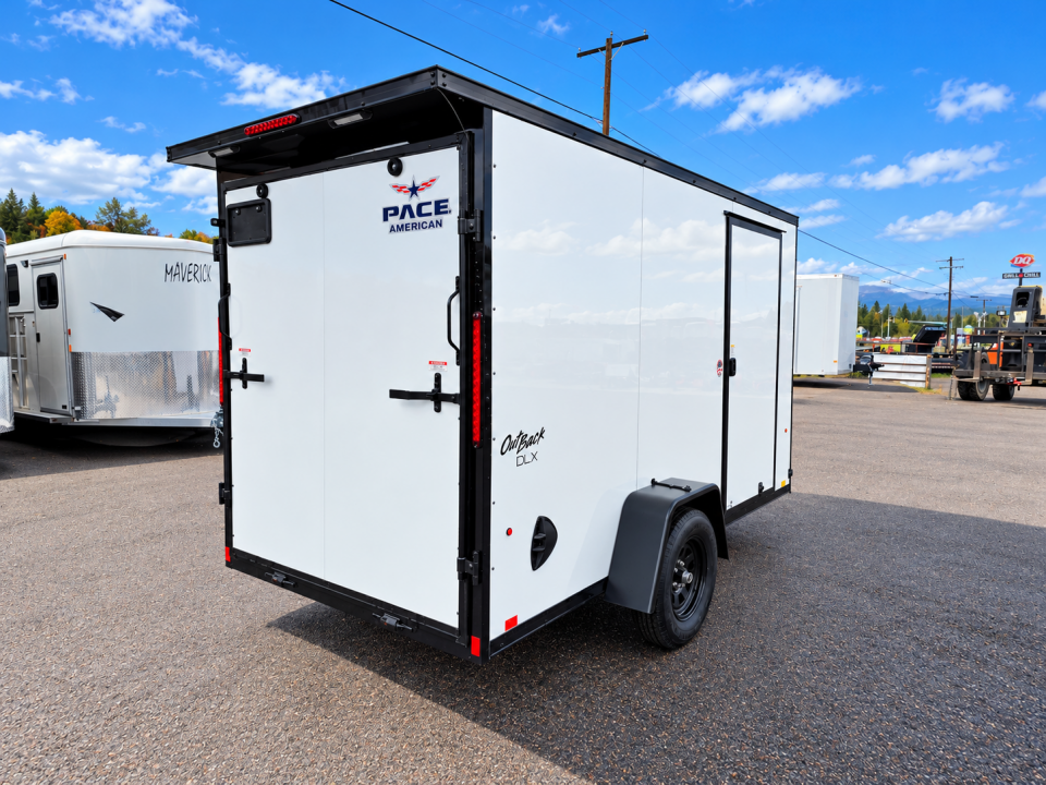 New 2027 Pace 6x12 Enclosed Cargo Trailer