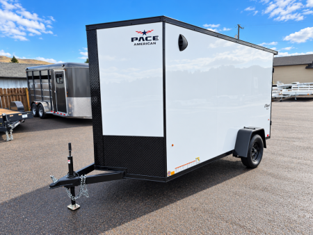 New 2027 Pace 6x12 Enclosed Cargo Trailer