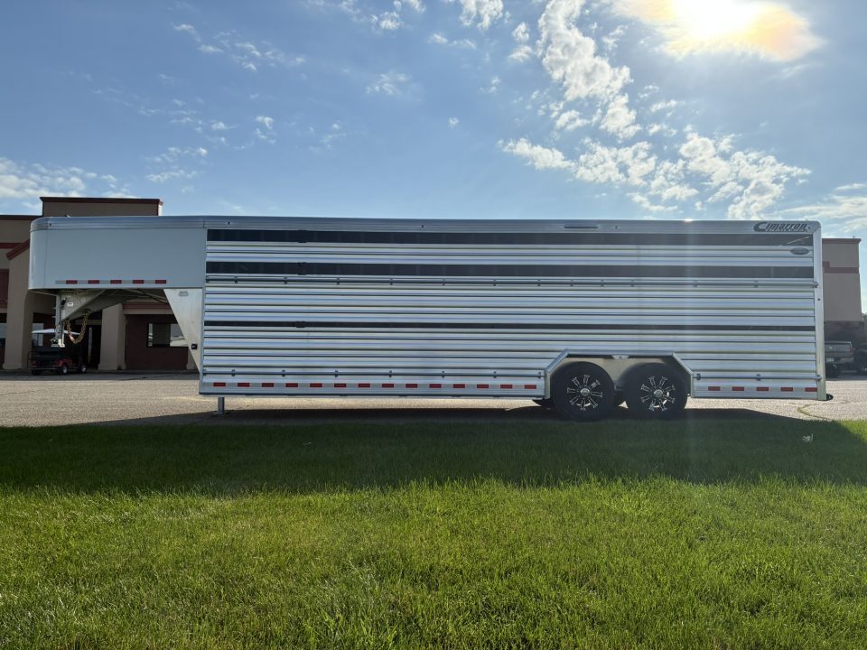 New 2027 Cimarron Trailers 26' x 8' Stock Trailer