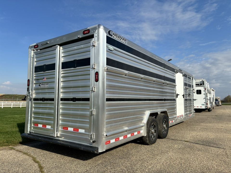 New 2027 Cimarron Trailers 26' x 8' Stock Trailer