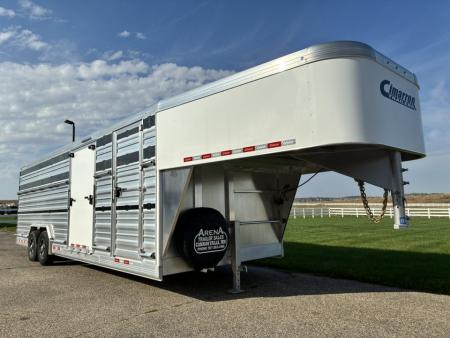 New 2027 Cimarron Trailers 26' x 8' Stock Trailer