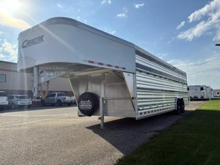 New 2027 Cimarron Trailers 26' x 8' Stock Trailer
