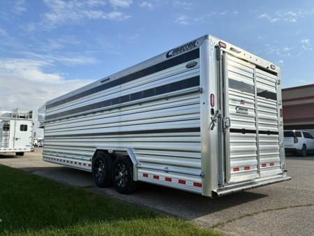 New 2027 Cimarron Trailers 26' x 8' Stock Trailer
