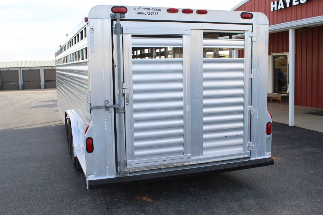 Used 2005 4-Star Trailers GOOSENECK Stock / Stock Combo Trailer