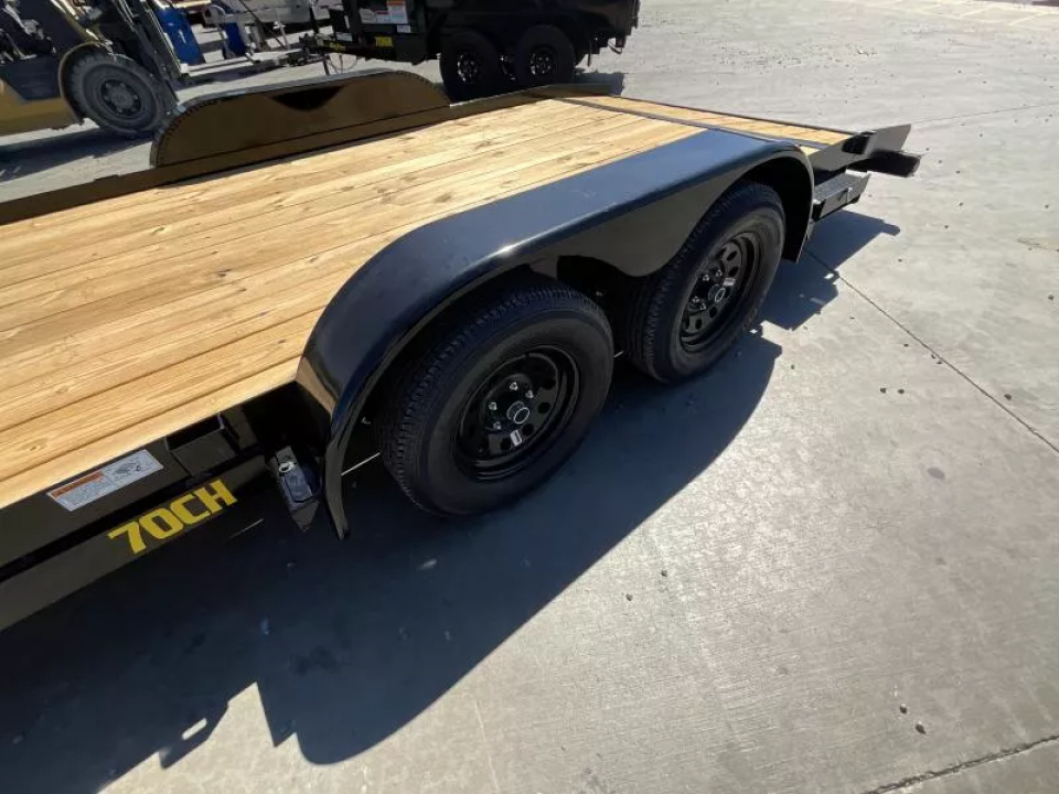New 2027 Big Tex Trailers 70CH-18DT2B 7FT X 18FT 7K GVW Car Hauler