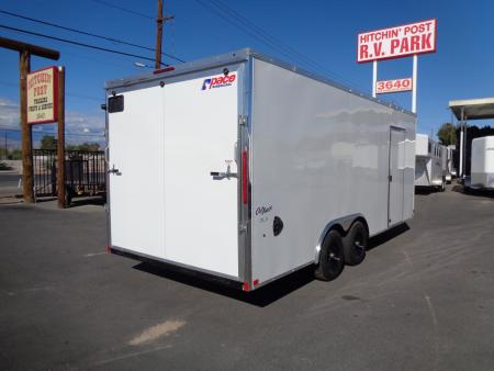 New 2027 Pace American * Out Back DLX * 8.5x20 Tandem Axle 10k Enclosed Car Hauler