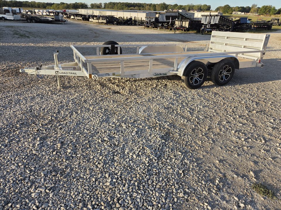 New 2027 Load Trail 83X16 TANDEM 7K ALUMINUM UTILITY W/BI-FOLD GATE