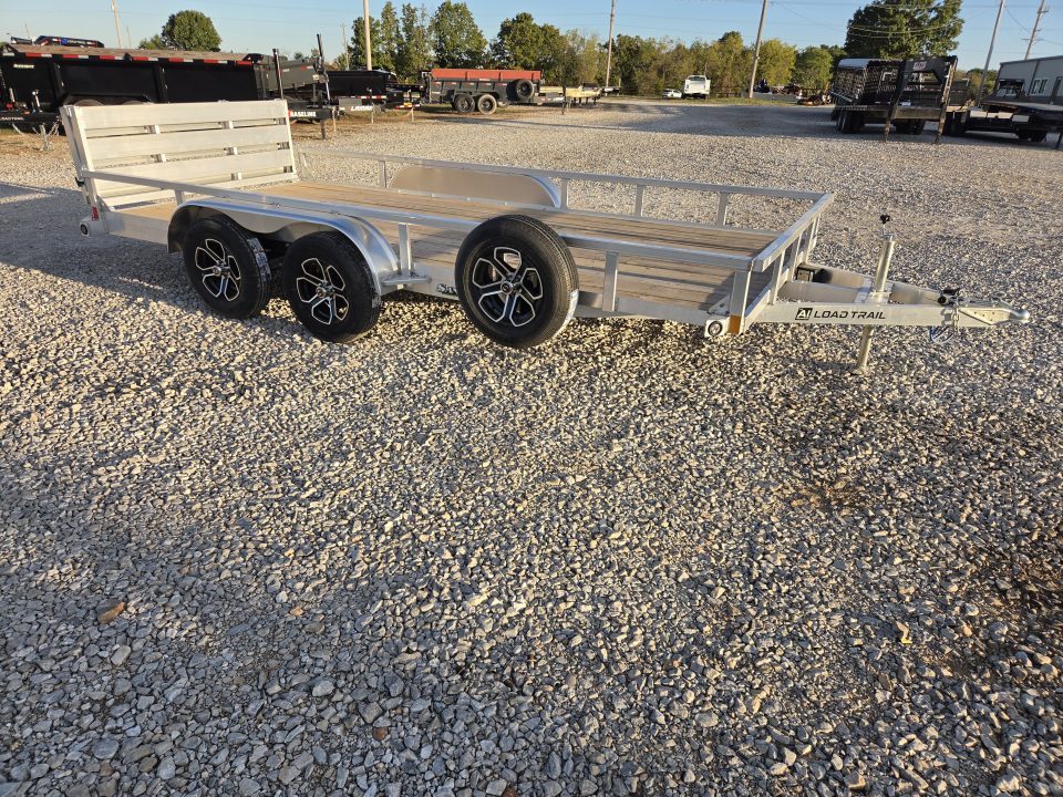 New 2027 Load Trail 83X16 TANDEM 7K ALUMINUM UTILITY W/BI-FOLD GATE