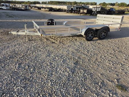 New 2027 Load Trail 83X16 TANDEM 7K ALUMINUM UTILITY W/BI-FOLD GATE