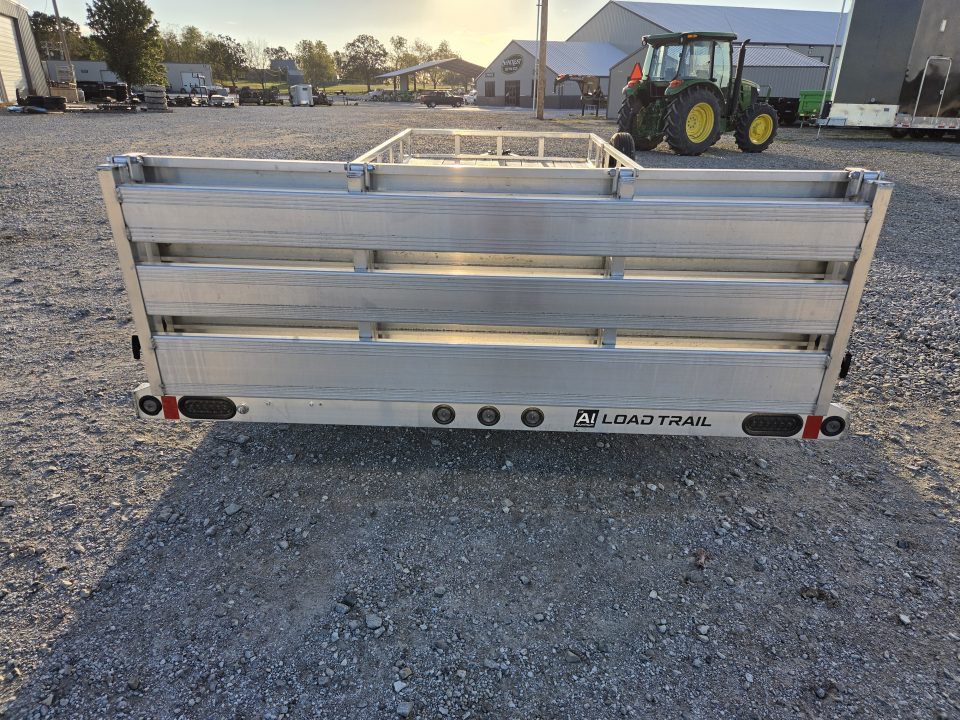 New 2027 Load Trail 83X20 TANDEM 7K ALUMINUM UTILITY W/BI-FOLD GATE & SPARE