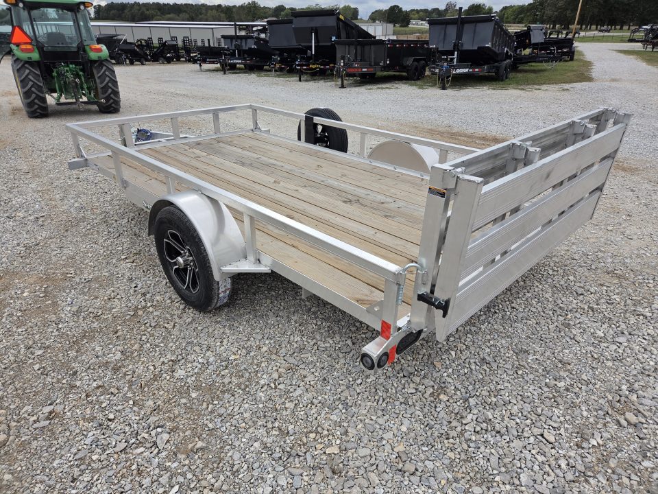 New 2027 Load Trail 77X12 SINGLE 3.5K ALUMINUM UTILITY W/BI-FOLD GATE & SPARE