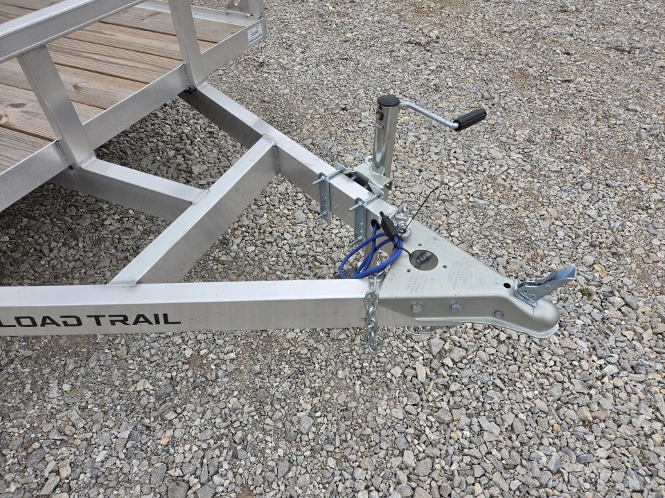 New 2027 Load Trail 77X12 SINGLE 3.5K ALUMINUM UTILITY W/BI-FOLD GATE & SPARE