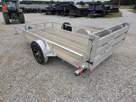New 2027 Load Trail 77X12 SINGLE 3.5K ALUMINUM UTILITY W/BI-FOLD GATE & SPARE
