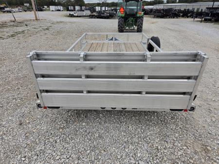 New 2027 Load Trail 77X12 SINGLE 3.5K ALUMINUM UTILITY W/BI-FOLD GATE & SPARE