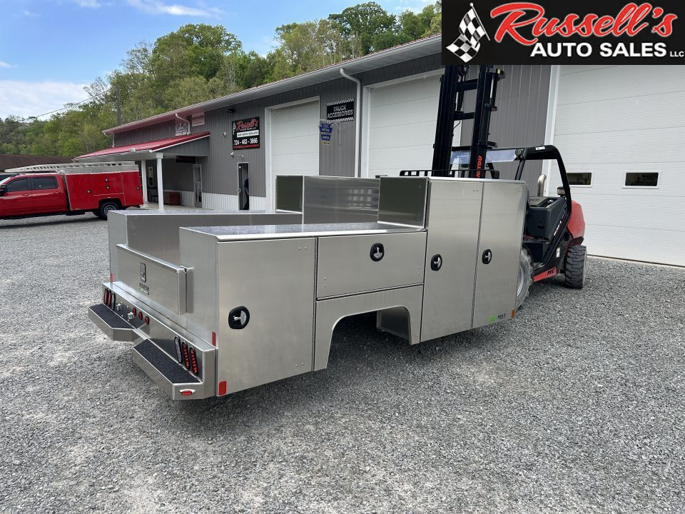 New Martin Truck Bodies Aluminum HFSB Service Body DRW 84" CA Cab and Chassis Tall Front Compartment SMOOTH APPEARANCE Service Bodies