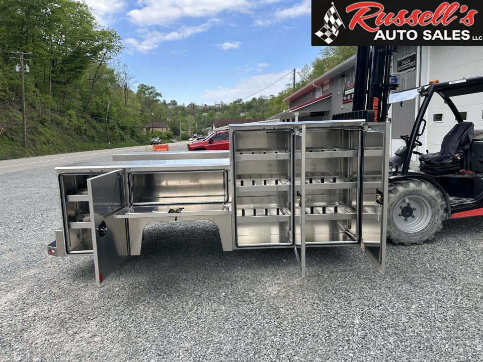 New Martin Truck Bodies Aluminum HFSB Service Body DRW 84" CA Cab and Chassis Tall Front Compartment SMOOTH APPEARANCE Service Bodies