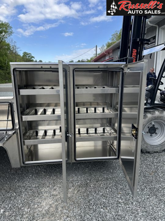 New Martin Truck Bodies Aluminum HFSB Service Body DRW 84" CA Cab and Chassis Tall Front Compartment SMOOTH APPEARANCE Service Bodies