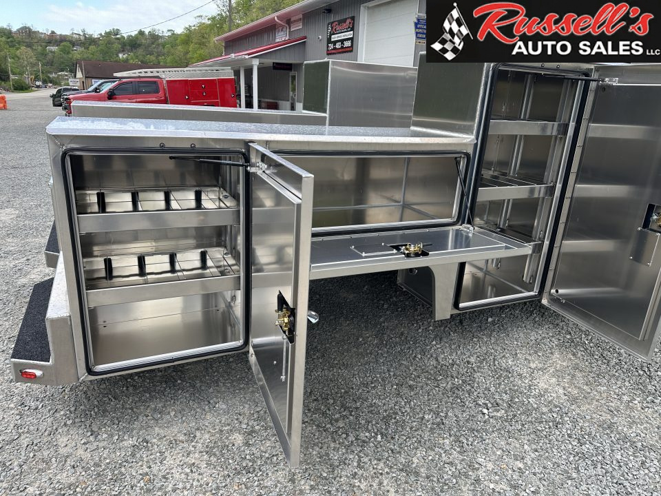 New Martin Truck Bodies Aluminum HFSB Service Body DRW 84" CA Cab and Chassis Tall Front Compartment SMOOTH APPEARANCE Service Bodies