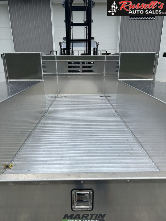 New Martin Truck Bodies Aluminum HFSB Service Body DRW 84" CA Cab and Chassis Tall Front Compartment SMOOTH APPEARANCE Service Bodies
