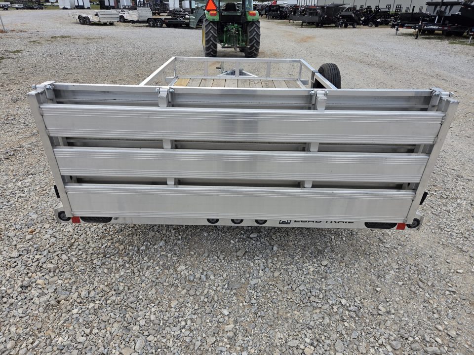 New 2027 Load Trail 77X12 SINGLE 3.5K ALUMINUM UTILITY W/BI-FOLD GATE & SPARE